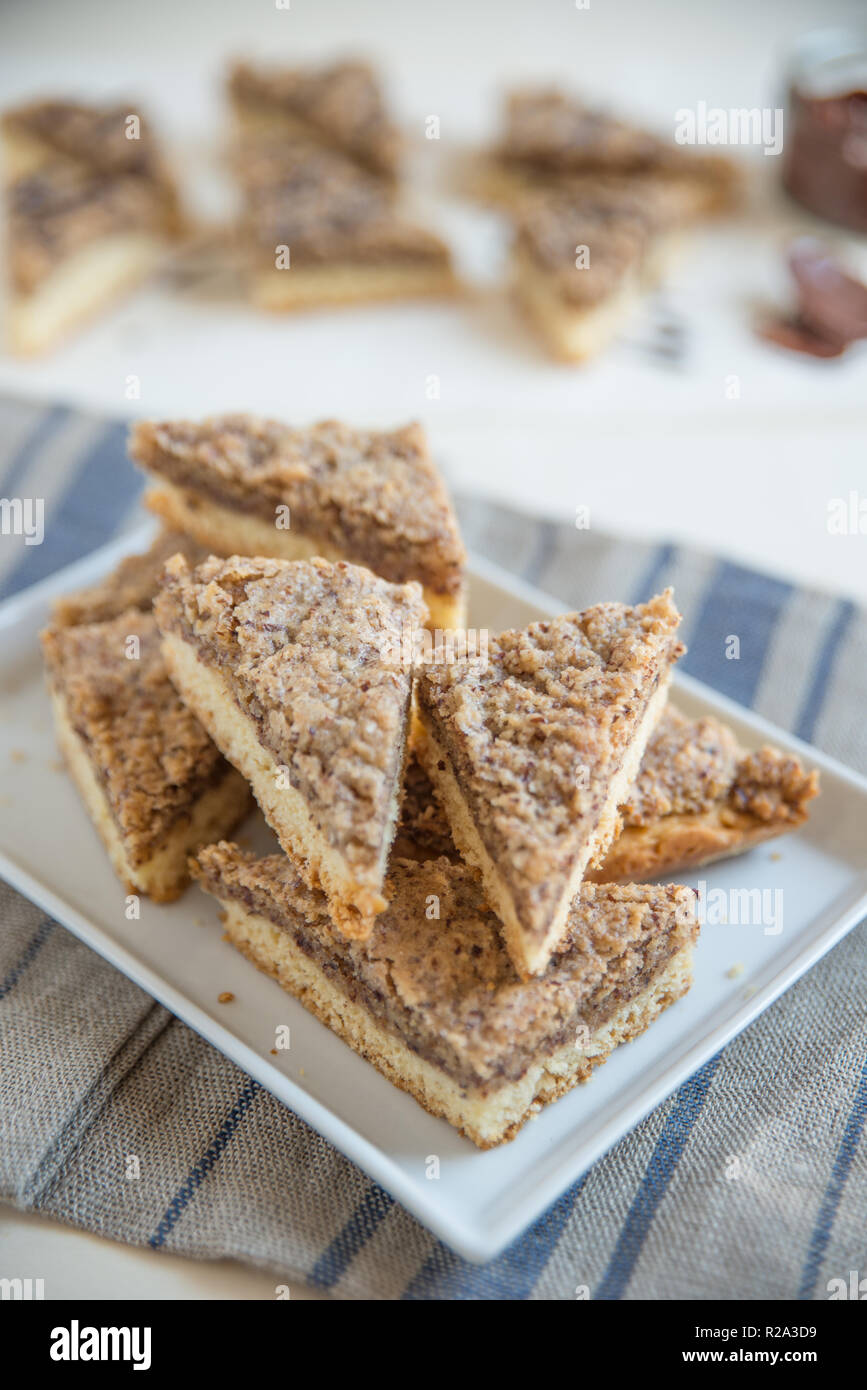 Triangel austriaco a forma di biscotti di Natale Foto Stock