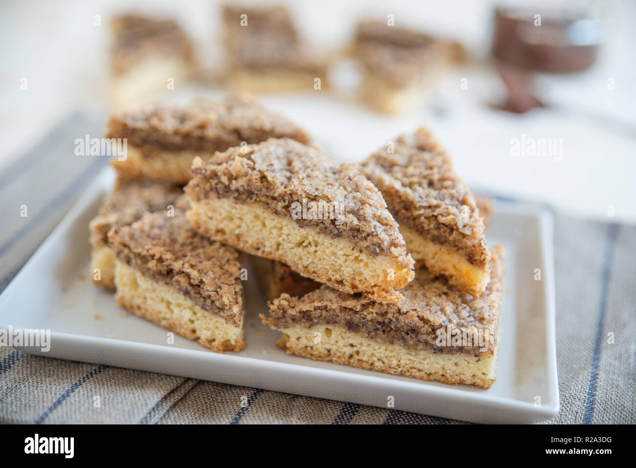 Triangel austriaco a forma di biscotti di Natale Foto Stock