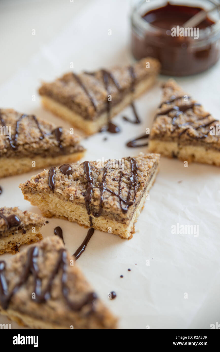 Triangel austriaco a forma di biscotti di Natale Foto Stock