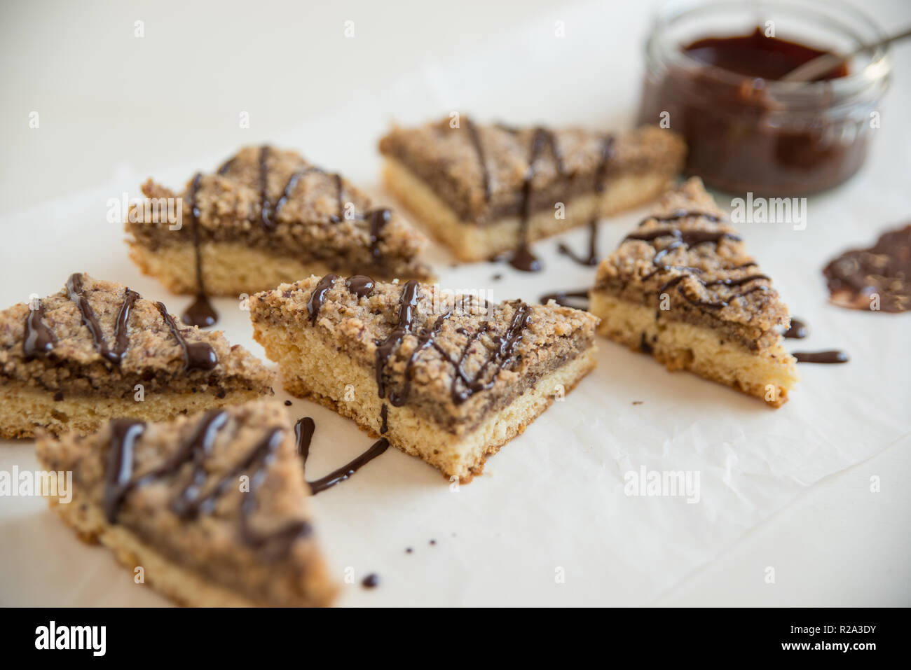 Triangel austriaco a forma di biscotti di Natale Foto Stock