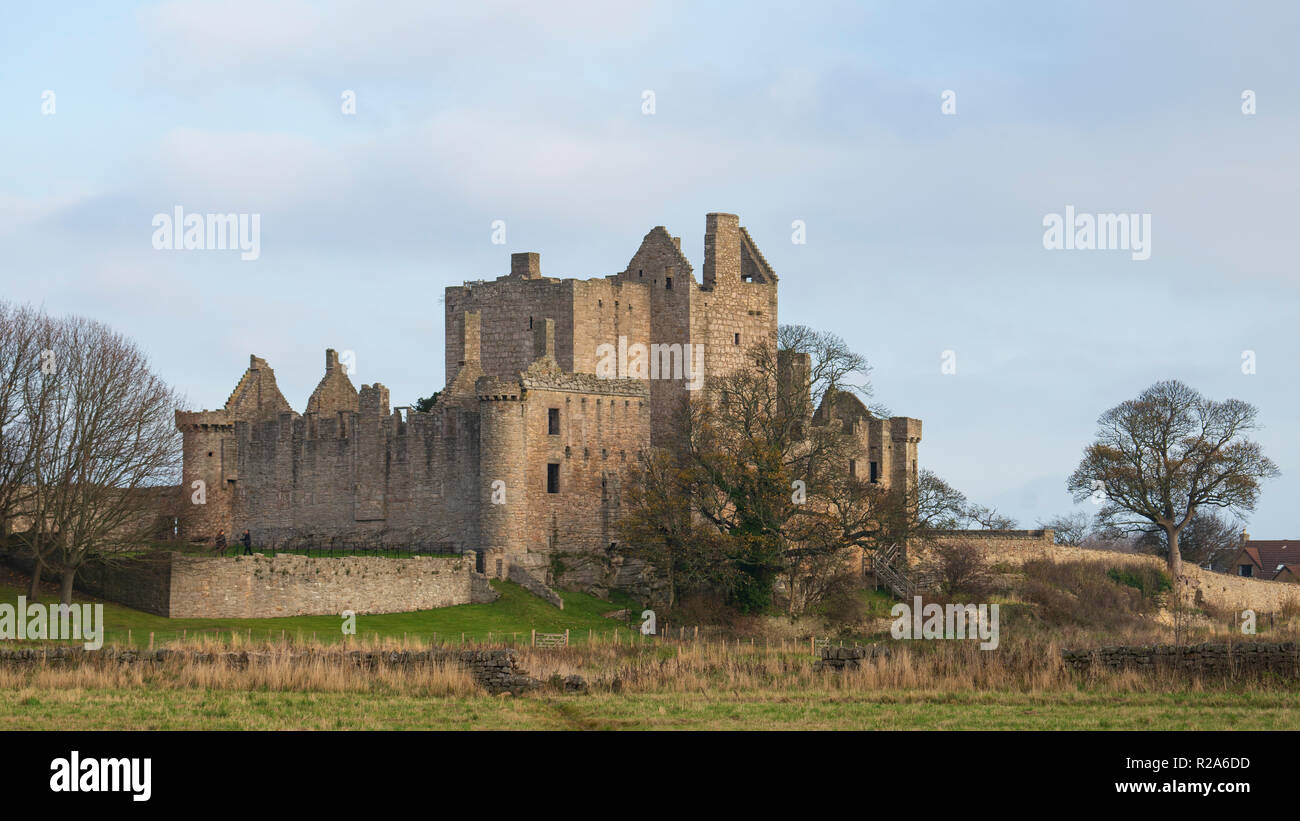 Craigmillar Castle di Edimburgo, Scozia, Regno Unito Foto Stock