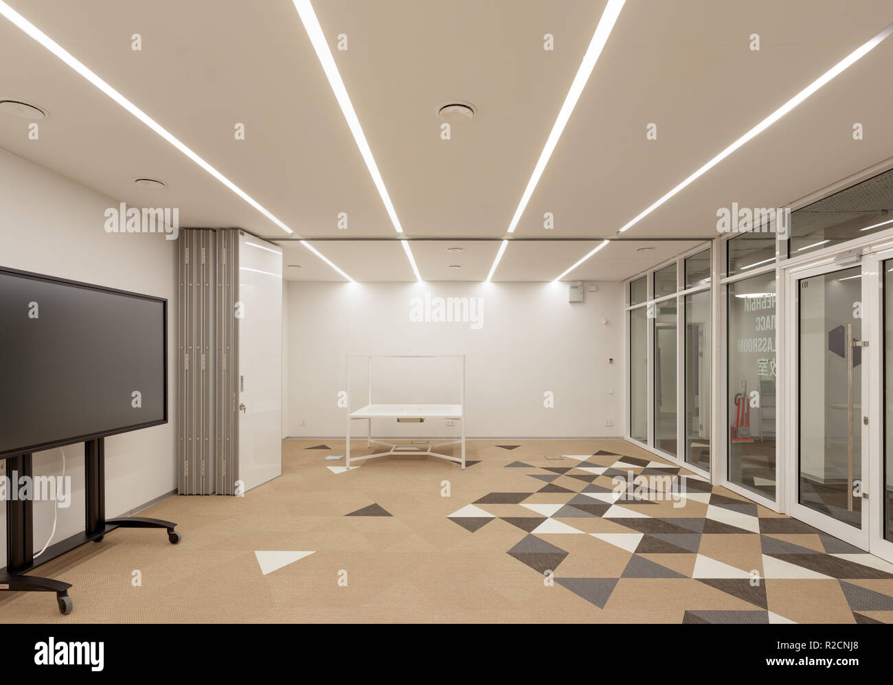 Ufficio moderno sala riunioni interno Foto Stock