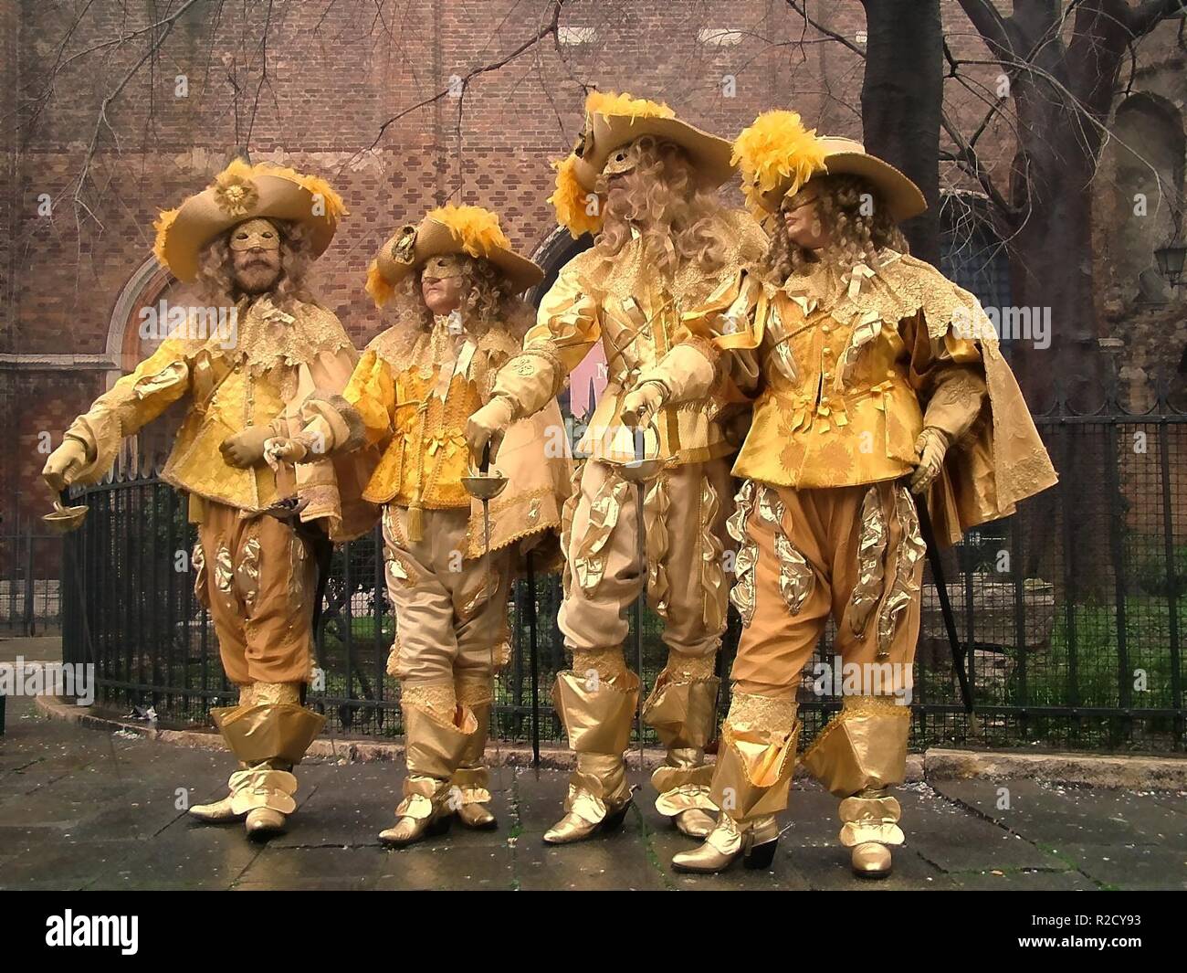 Il carnevale di Venezia 2 Foto Stock