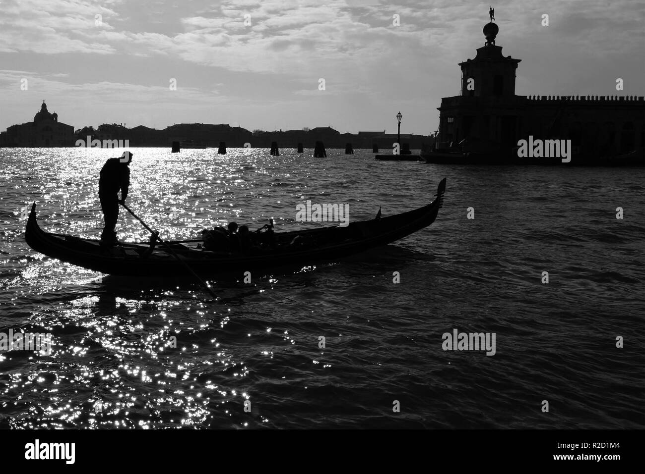 gondoliere Foto Stock