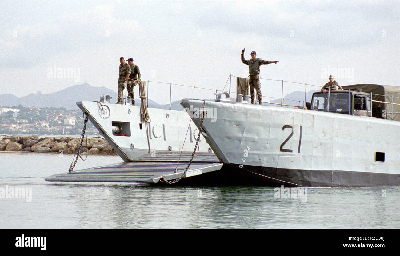 DÃ©barquement Foto Stock