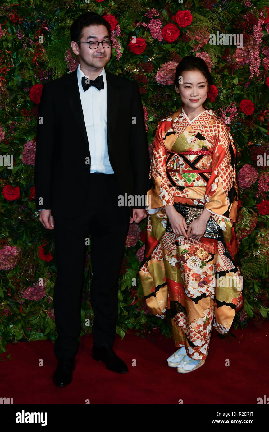 Londra, Regno Unito. Xviii Nov, 2018. Francesco Turnly assiste la 64th Evening Standard Theatre Awards al Theatre Royal, il 18 novembre 2018, Londra, Regno Unito. Credito: Picture Capital/Alamy Live News Foto Stock