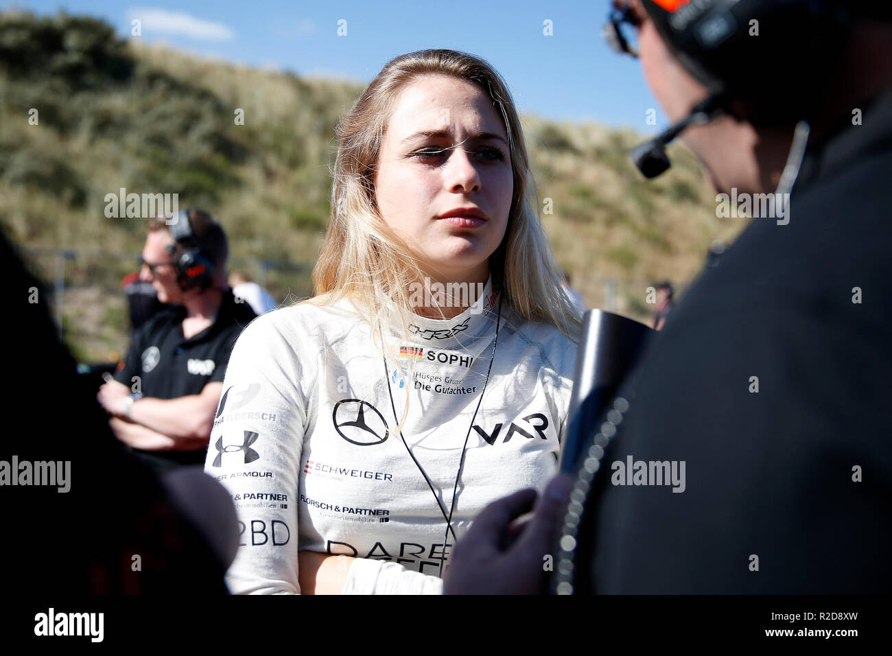25 Sophia Florsch (DEU, Van Amersfoort Racing, Dallara F317 - Mercedes-Benz), FIA di Formula 3 del campionato europeo, round 4, Gara 1, Zandvoort (NED), 13. - 15. Luglio 2018 | Utilizzo di tutto il mondo Foto Stock