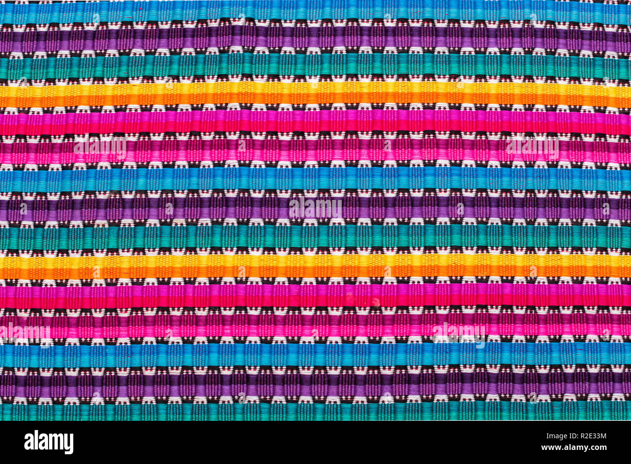 Il guatemalteco tessili Foto Stock