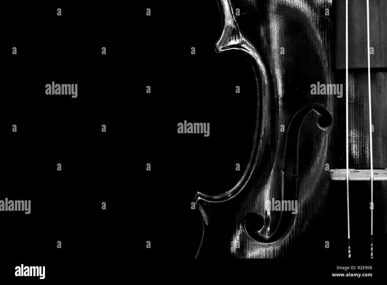 Il violino 1 sw Foto Stock