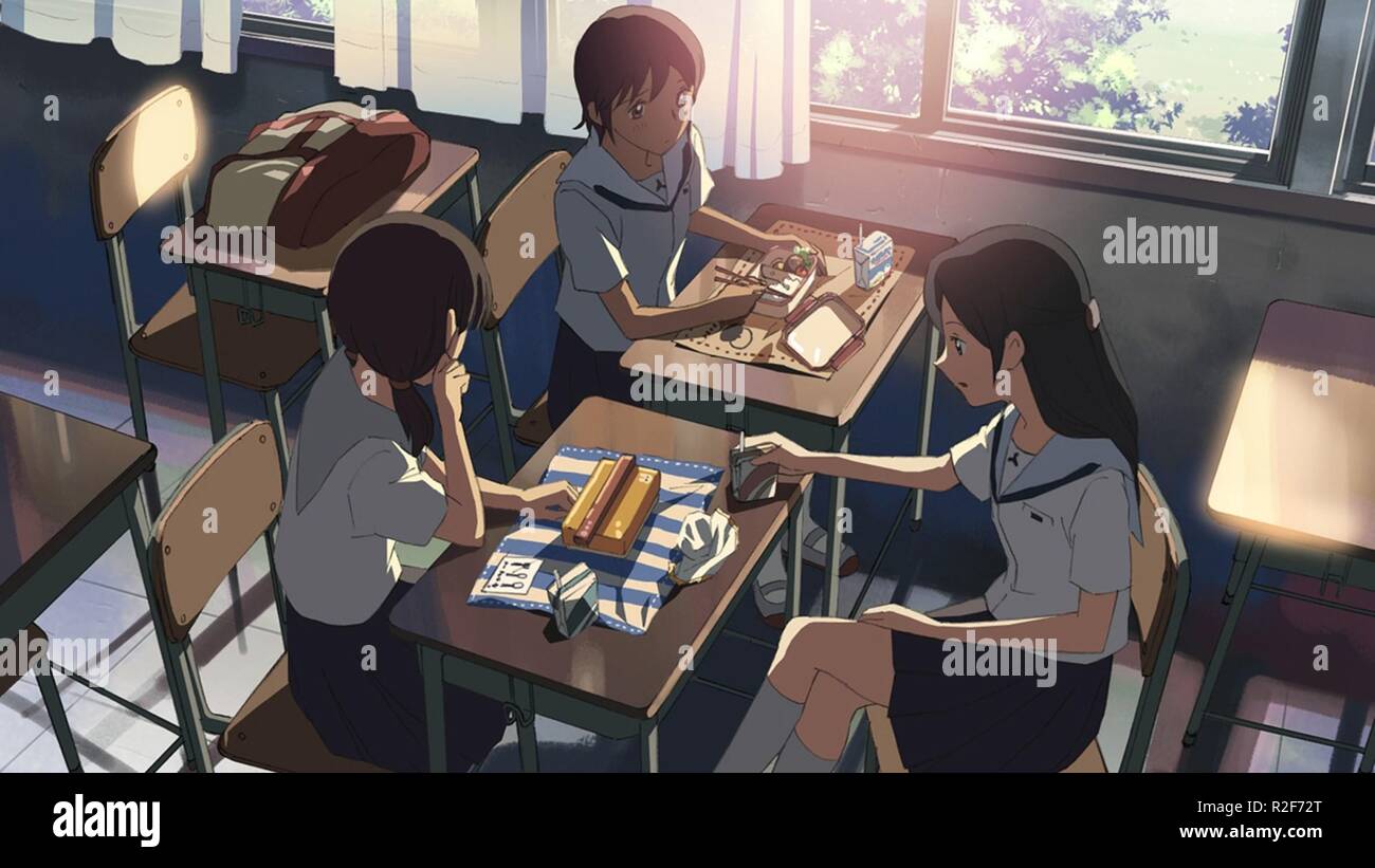 5 centimetri al secondo Byosoku 5 senchimetoru Anno : 2007 Giappone Direttore : Makoto Shinkai animazione Foto Stock