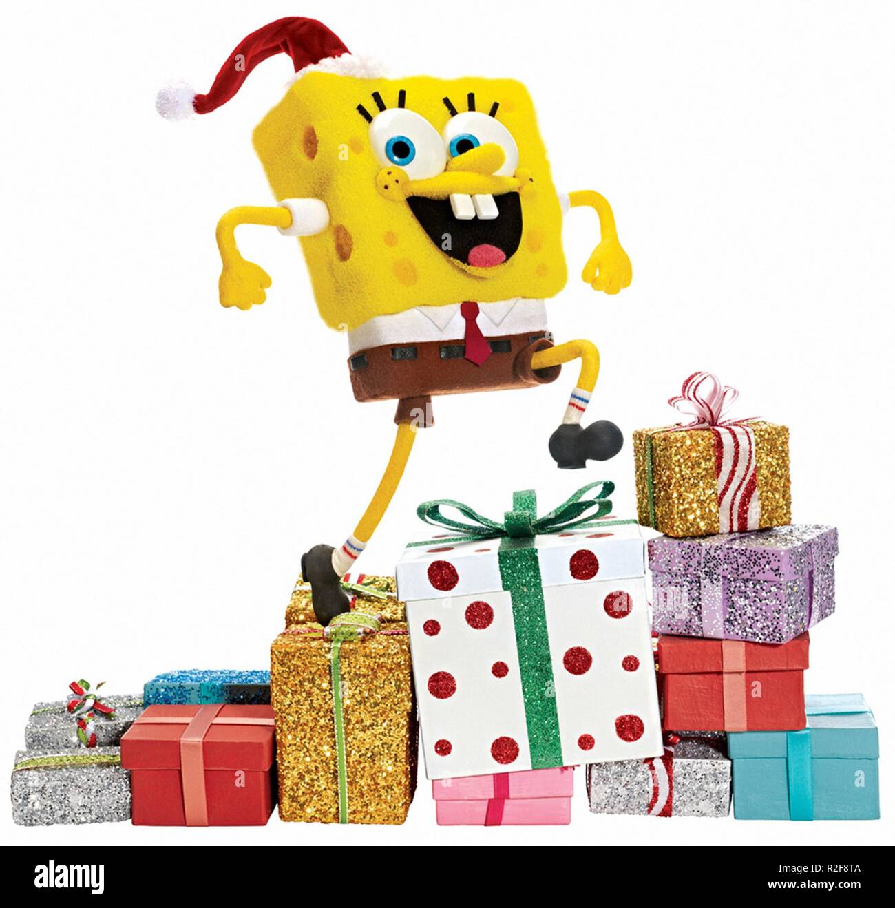 è una tv di natale spongebob immagini e fotografie stock ad alta  risoluzione - Alamy