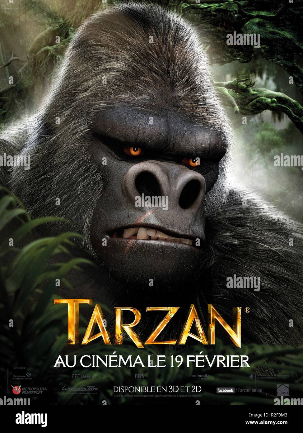 Tarzan Anno : 2013 Germania Direttore : Reinhard Klooss filmato di animazione poster (Fr) Foto Stock