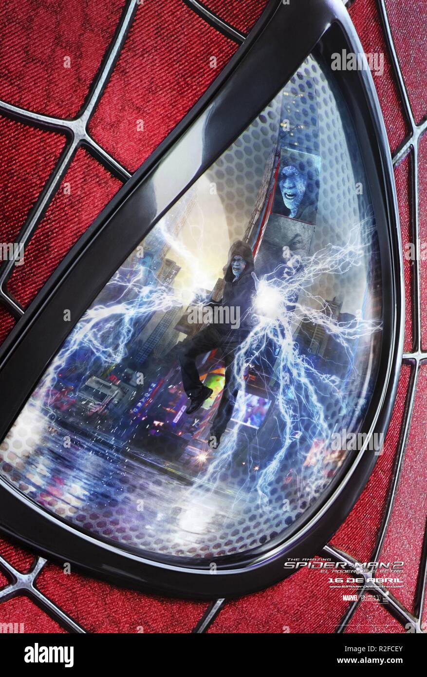 L'incredibile Spider-man 2 Anno : 2014 USA Direttore : Marc Webb Jamie Foxx poster (Sp) Foto Stock