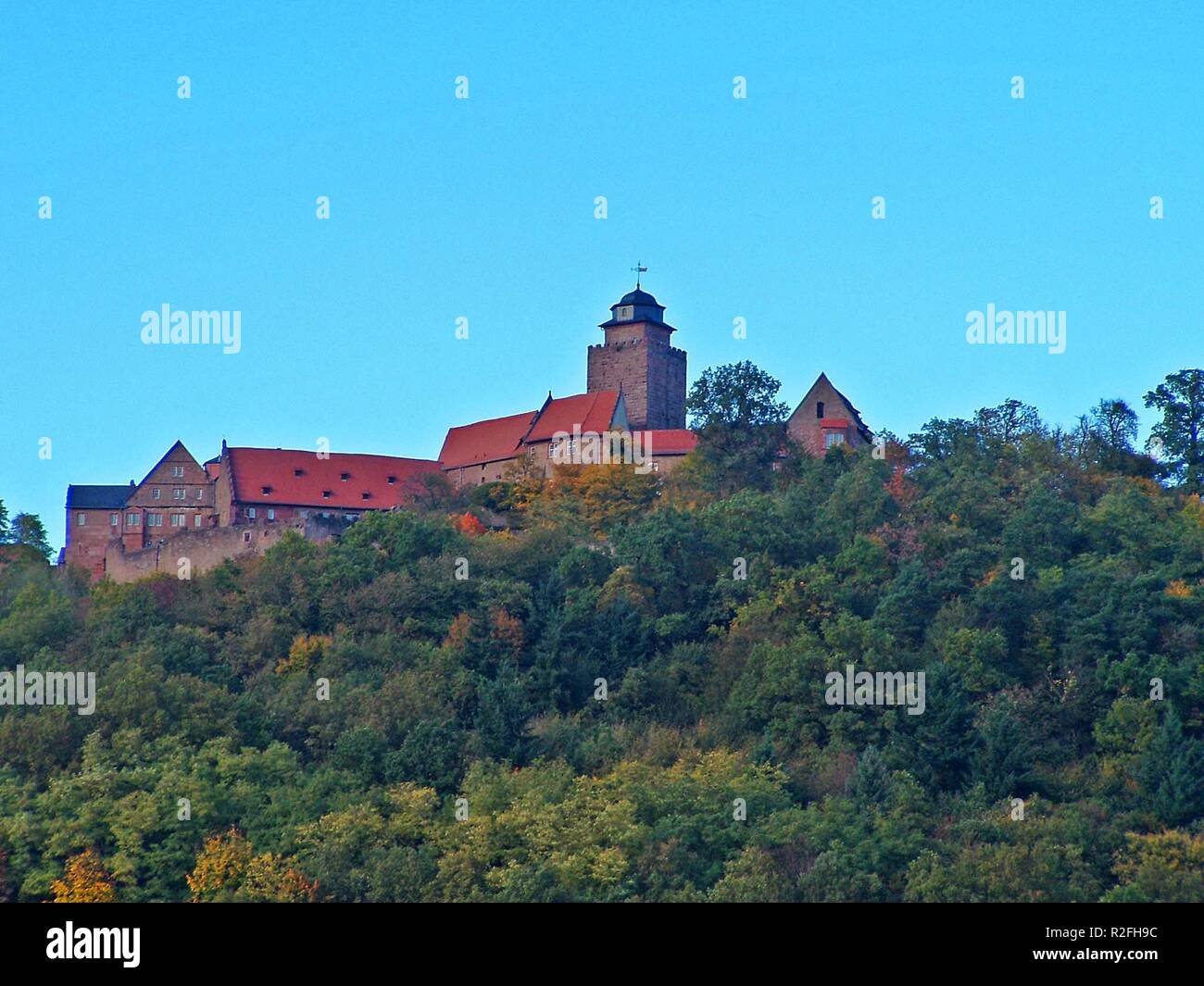 Burg breuberg Foto Stock