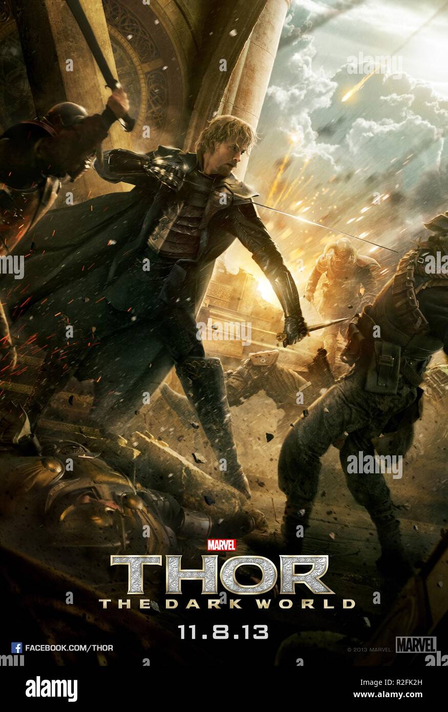 Thor: il mondo oscuro Anno : 2013 USA Direttore : Alan Taylor Zachary Levi poster (USA) Foto Stock