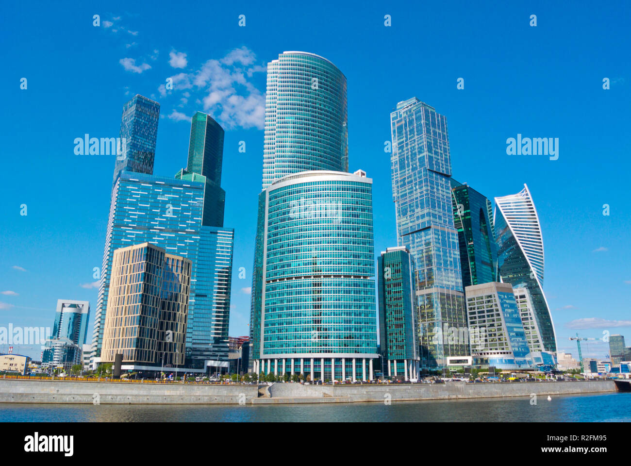 MIBC, Moscow International Business Center, città di Mosca Mosca, Russia Foto Stock