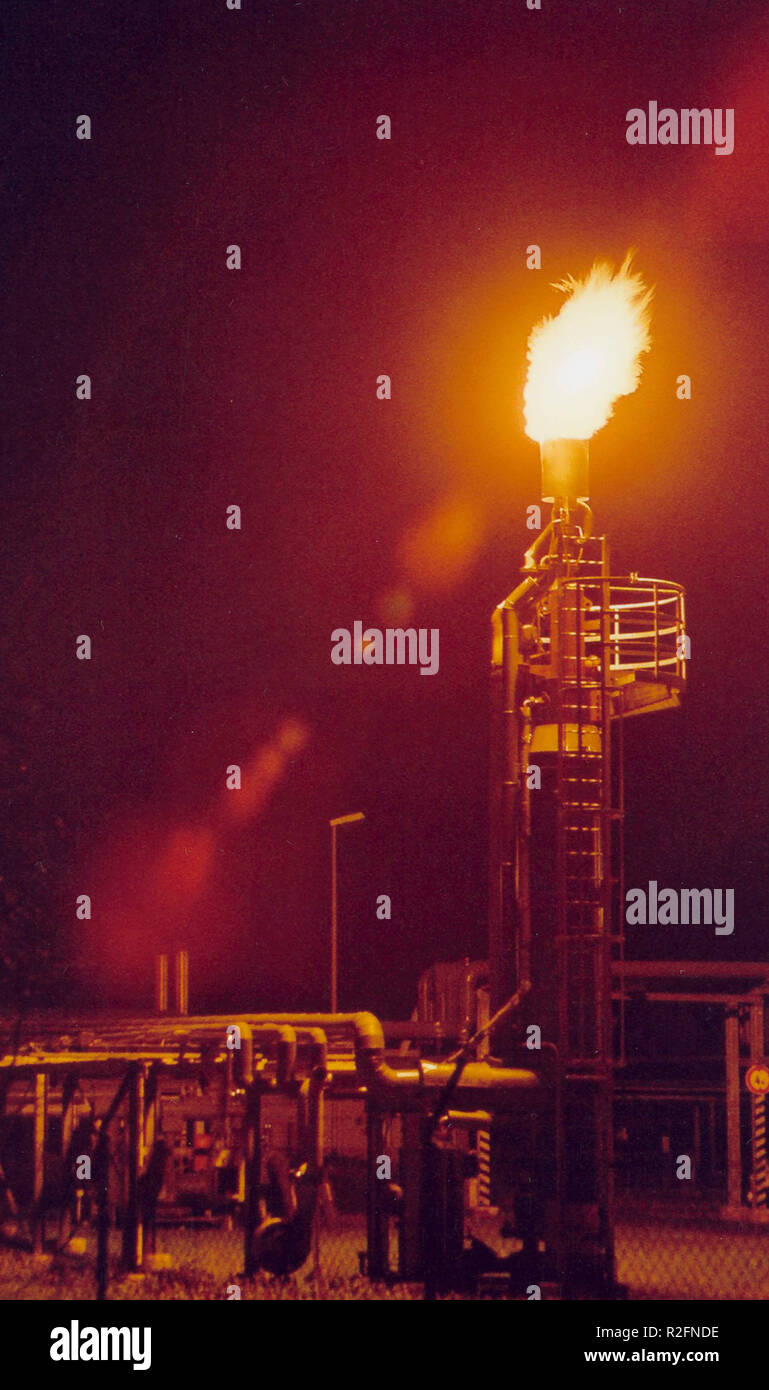 Foto simbolico per il petrolio e il gas naturale Foto Stock