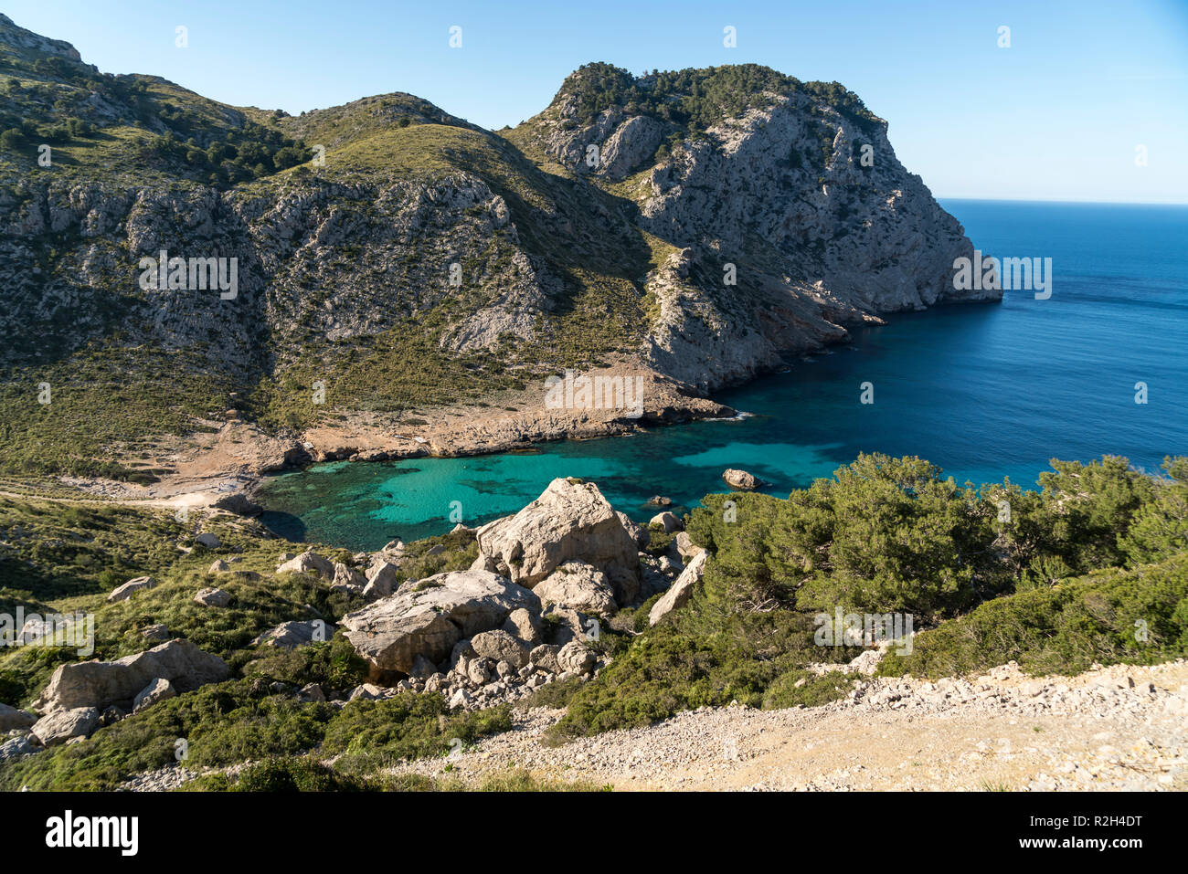 Cap Formentor, Mallorca, Balearen, Spanien | Cap de Formentor, Maiorca, isole Baleari, Spagna, Foto Stock