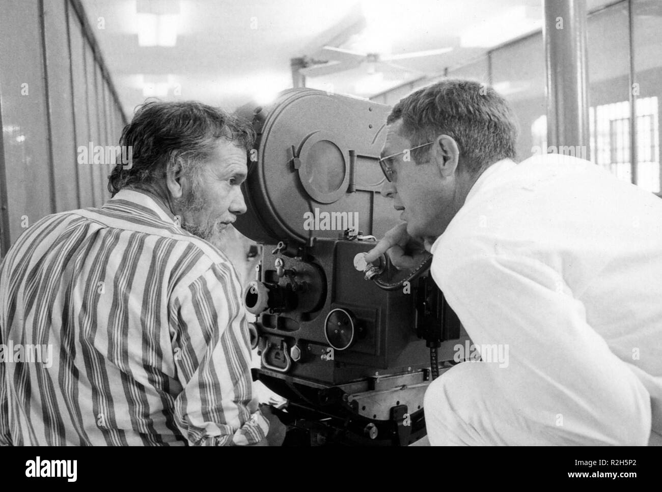 The Getaway Anno : 1972 USA Direttore : Sam Peckinpah Steve McQueen, Sam Peckinpah immagine di scatto Foto Stock