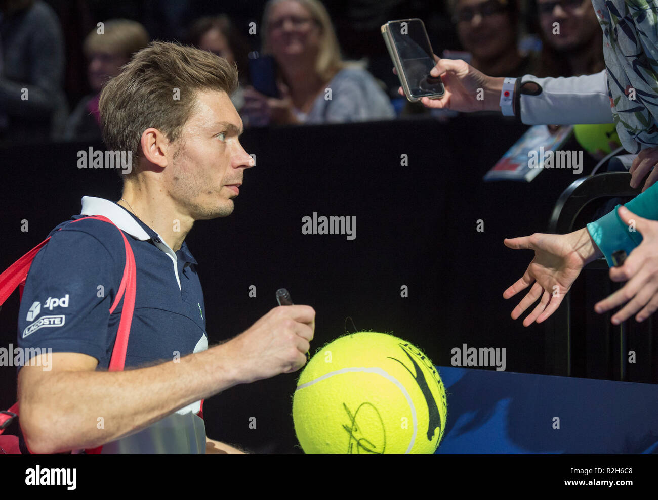 O2, Londra, Regno Unito. 14 Novembre, 2018. Nitto ATP Finals Giorno 4 sera raddoppia corrispondono. Credito: Malcolm Park/Alamy. Foto Stock