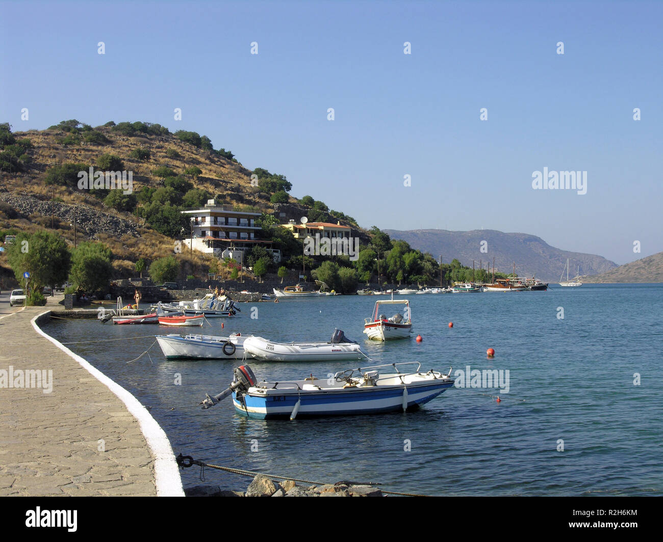 Elounda, Creta Foto Stock
