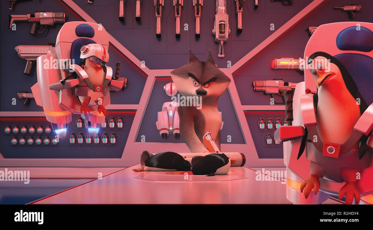 I pinguini di Madagascar Anno : 2014 USA Direttore : Eric Darnell, Simone J. Smith animazione Foto Stock