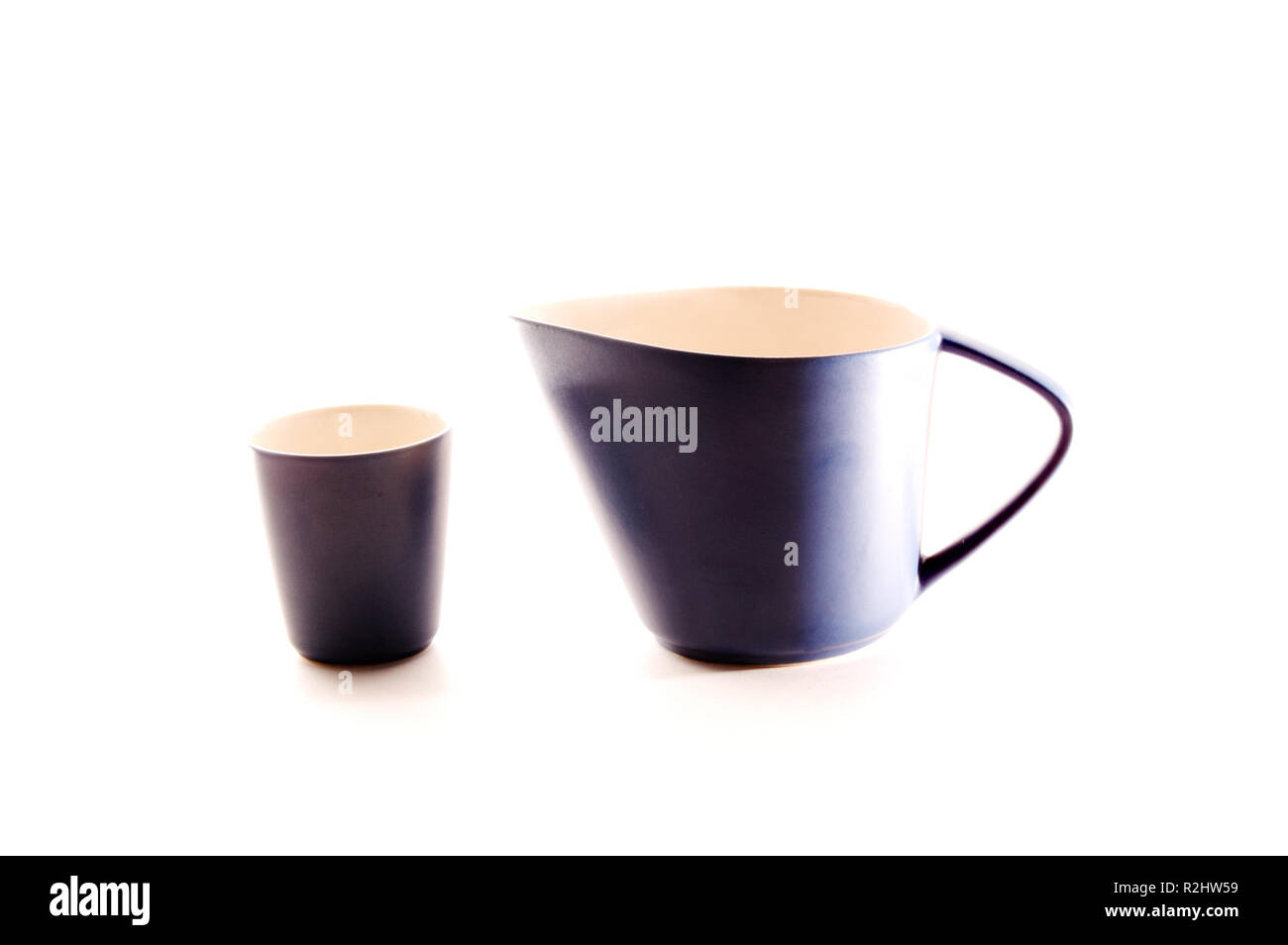Pentola e cup Foto Stock