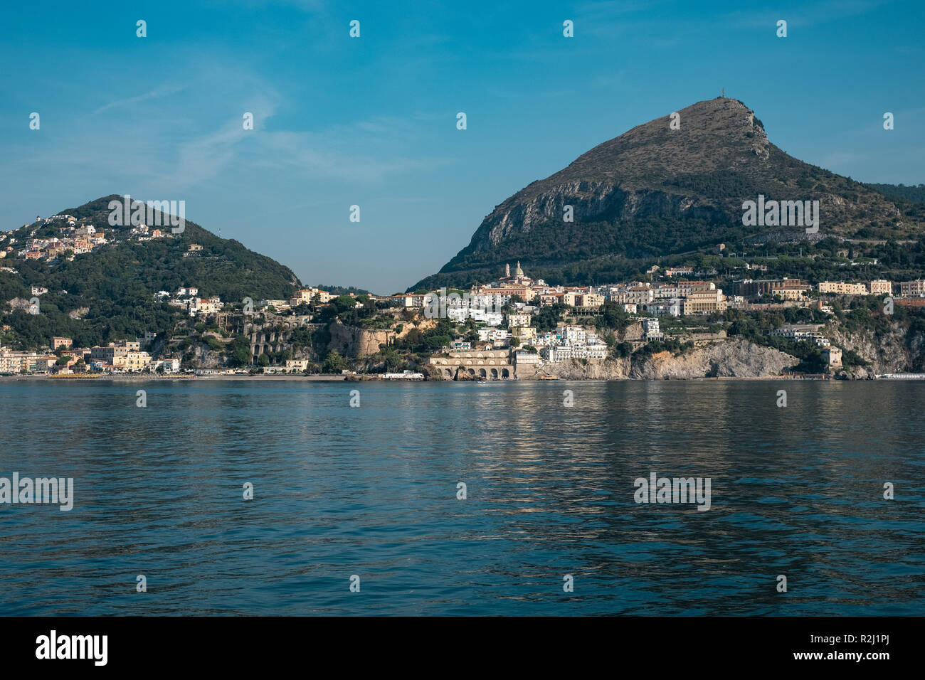 Townscape, Amalfi, Salerno, Campania, Italia Foto Stock