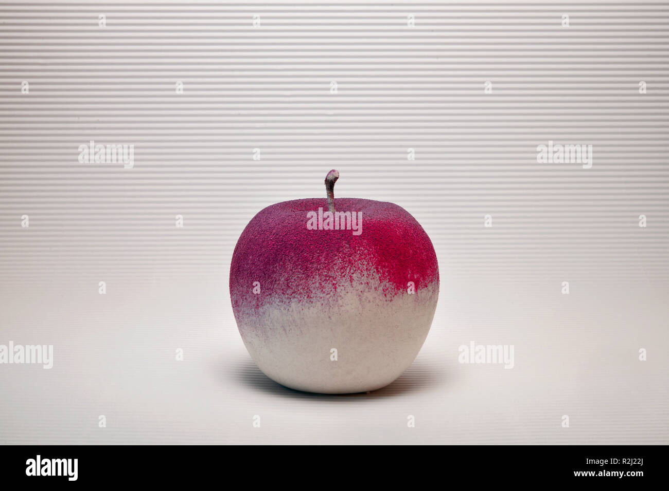 Close-up di un gesso apple Foto Stock