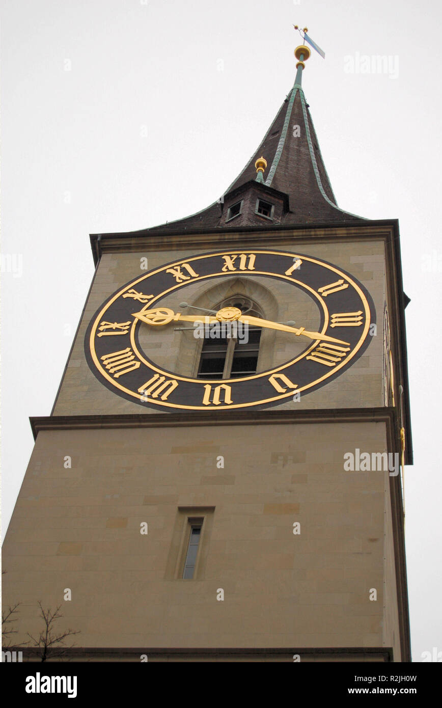 Il più grande orologio in europa Foto stock - Alamy
