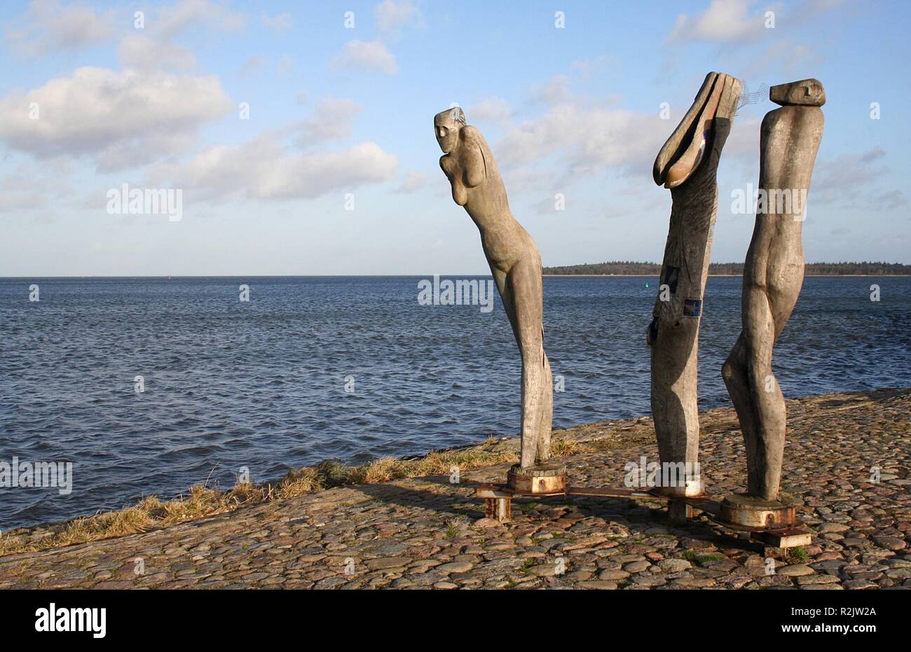 Kunst am bodden Foto Stock