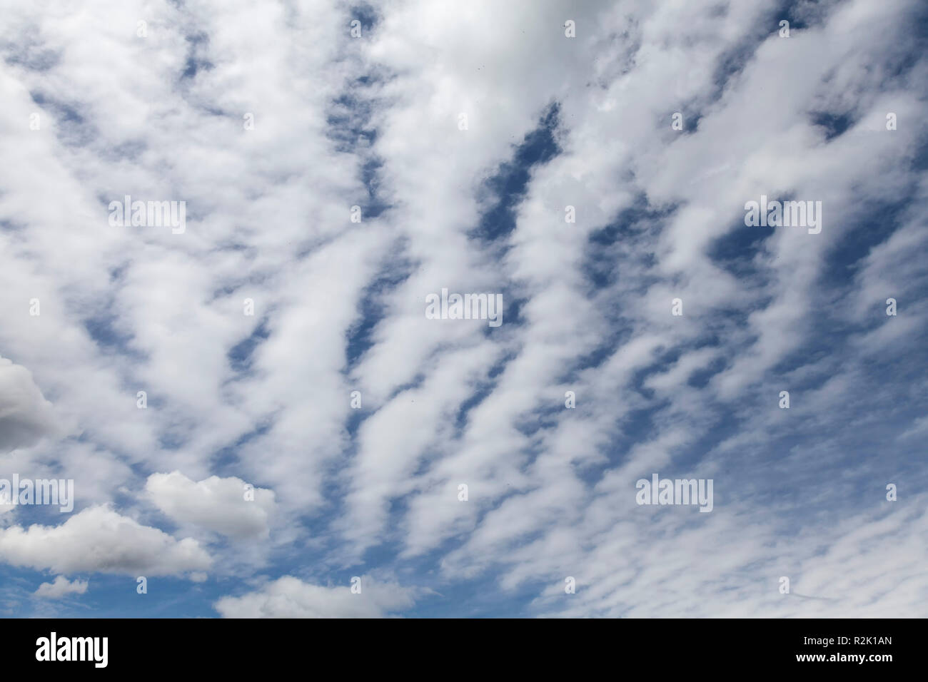Cielo Molto nuvoloso in Carinzia Foto Stock
