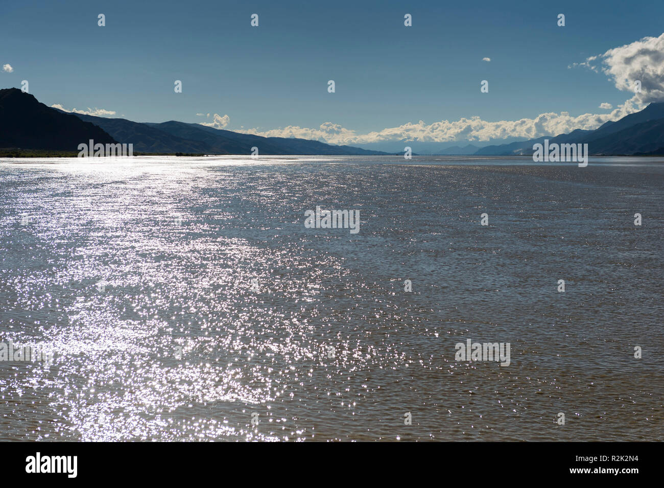 Yarlung Tsangpo canyon Foto Stock