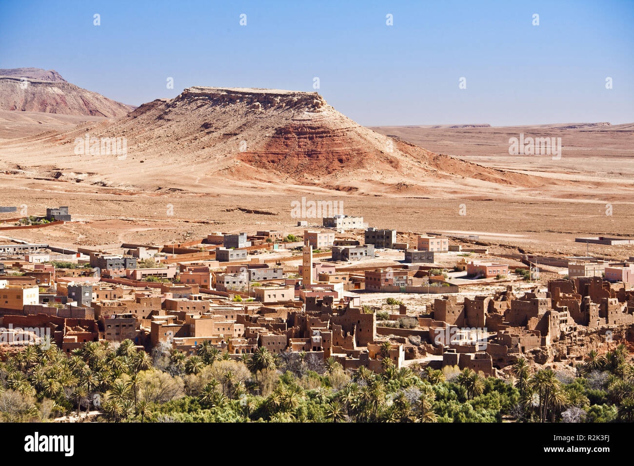 Il Marocco, Sud Marocco, Atlante, Todgha Valley vicino a Tinghir, Foto Stock