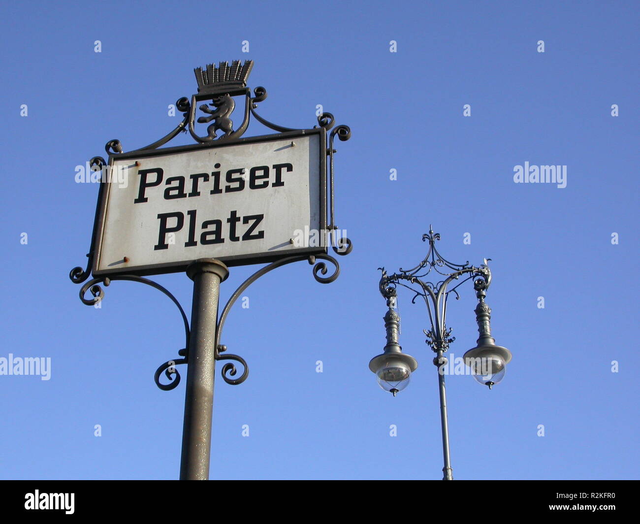 Berliner Platz Foto Stock