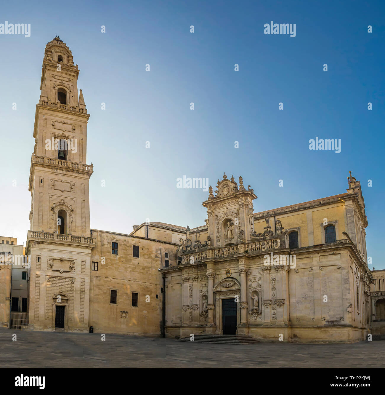 Piazza Duomo di Lecce Foto Stock