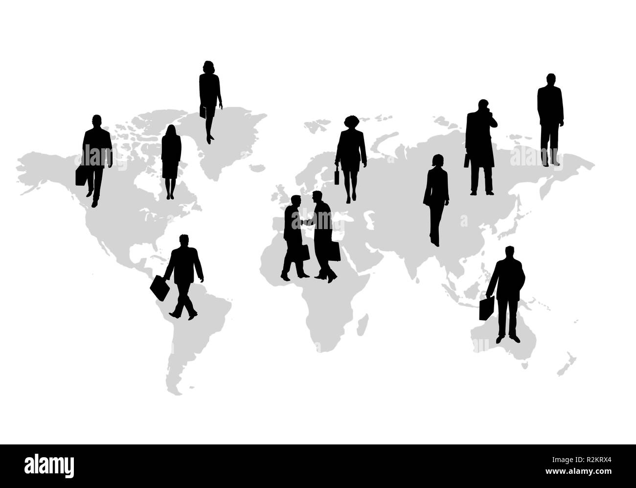 World business Foto Stock