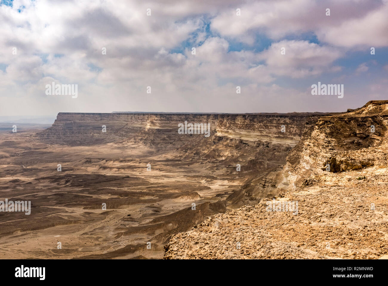 Scarpata in Dhofar governatorato, Oman. Foto Stock