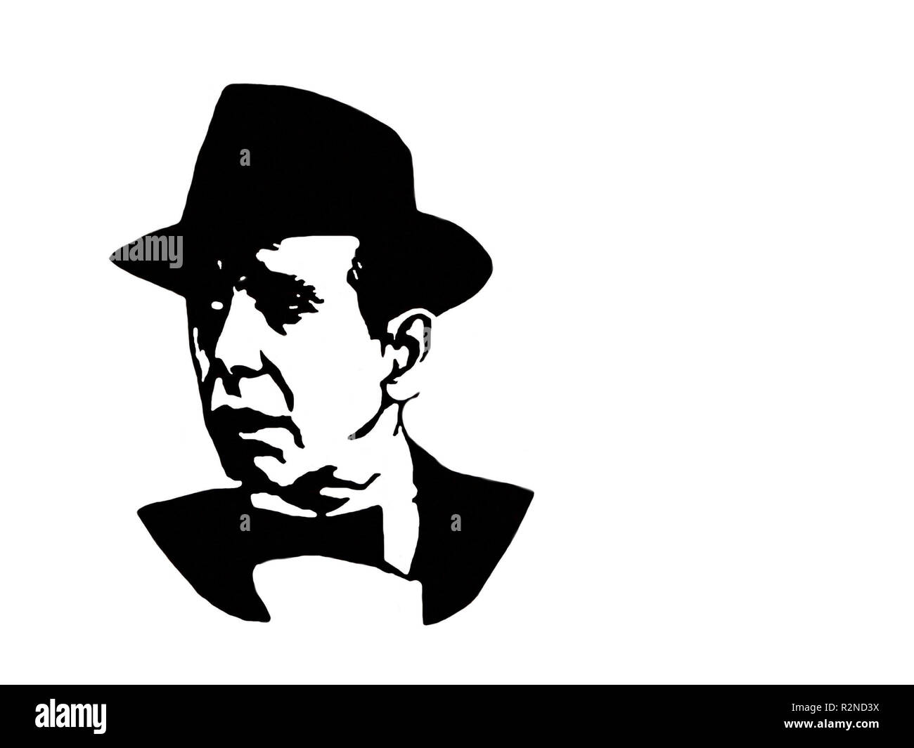 Humphrey Bogart Foto Stock