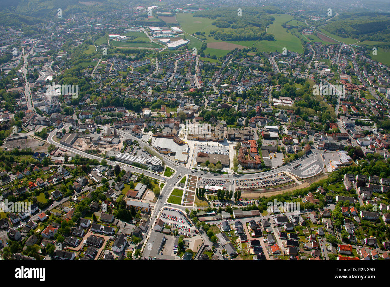 Landesgartenschau Hemer, record di presenze nella domenica di Pentecoste, Giardino Festival, conversione, ex area militare, CON SEDE IN HEMER, Sauerland, Renania settentrionale-Vestfalia, Germania, Europa Foto Stock