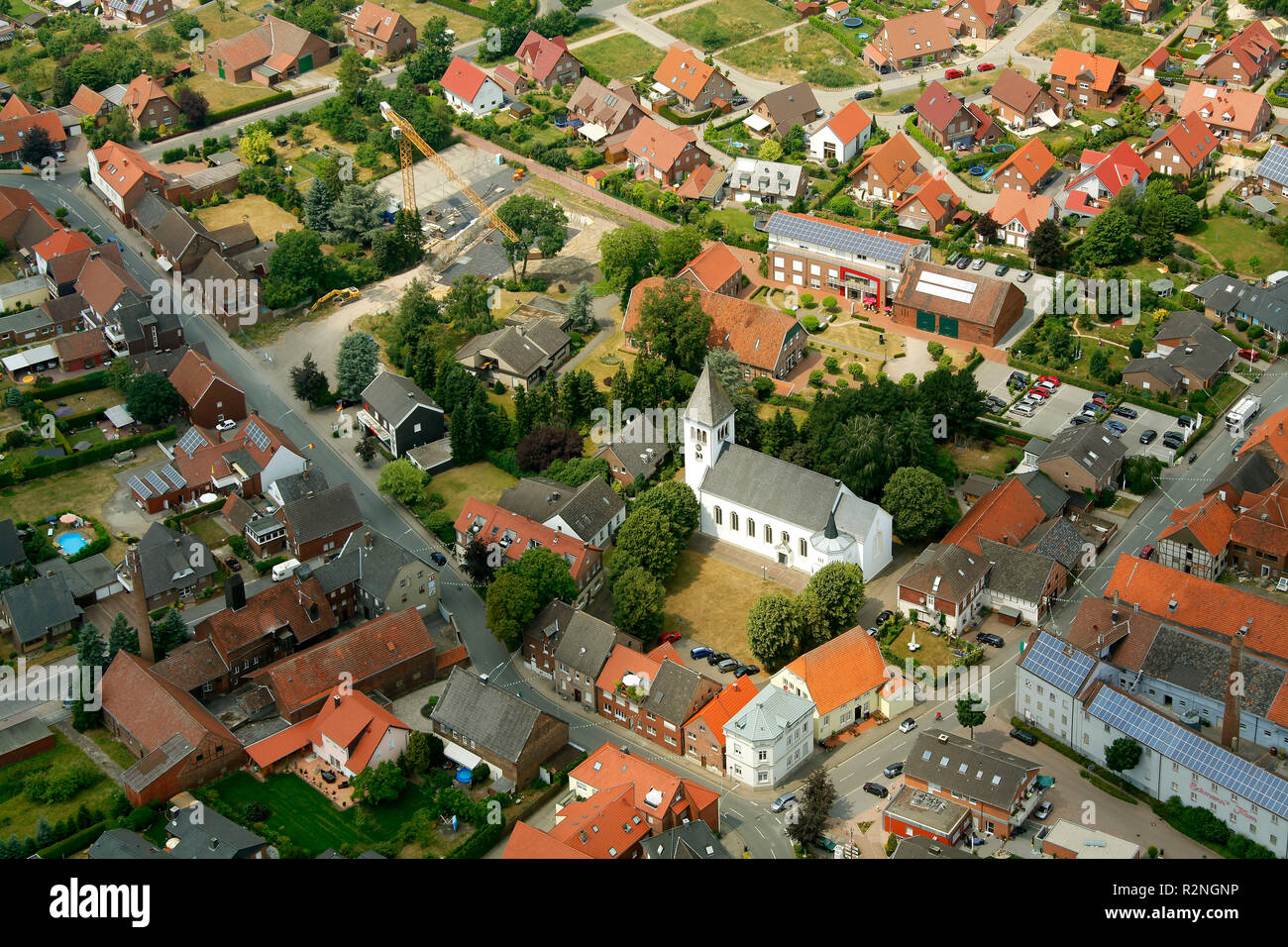 Walstedde, Drensteinfurt, Münsterland, Renania settentrionale-Vestfalia, Germania, Europa Foto Stock