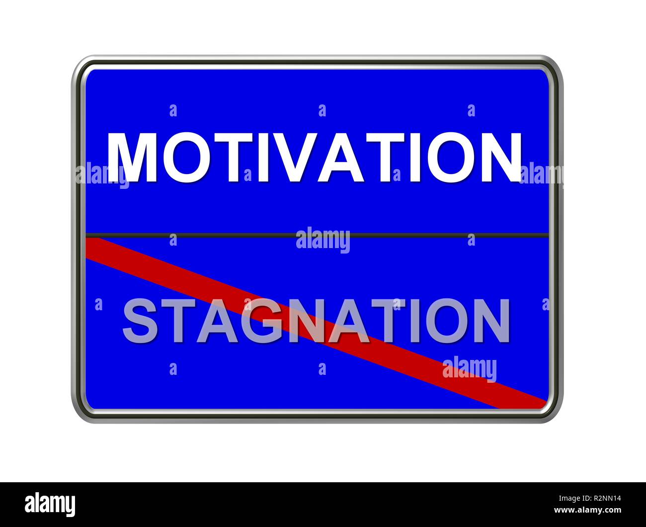 Motivazione - Il ristagno Foto Stock