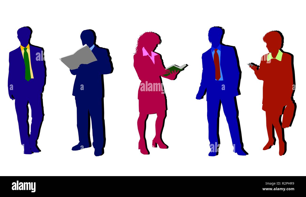 gente di affari Foto Stock
