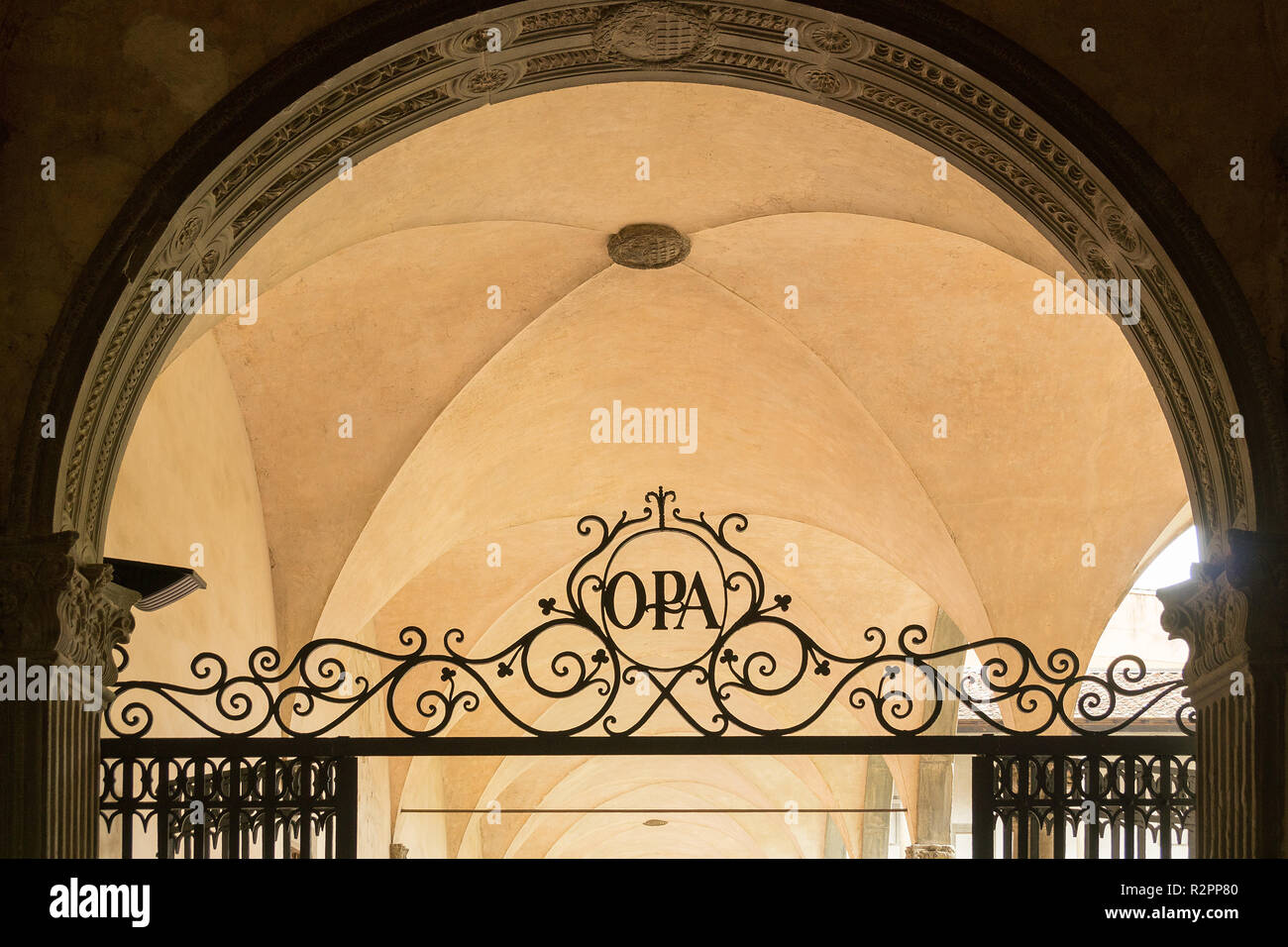 Firenze, Museo dell'Opera di Basilica di Santa Croce Foto Stock