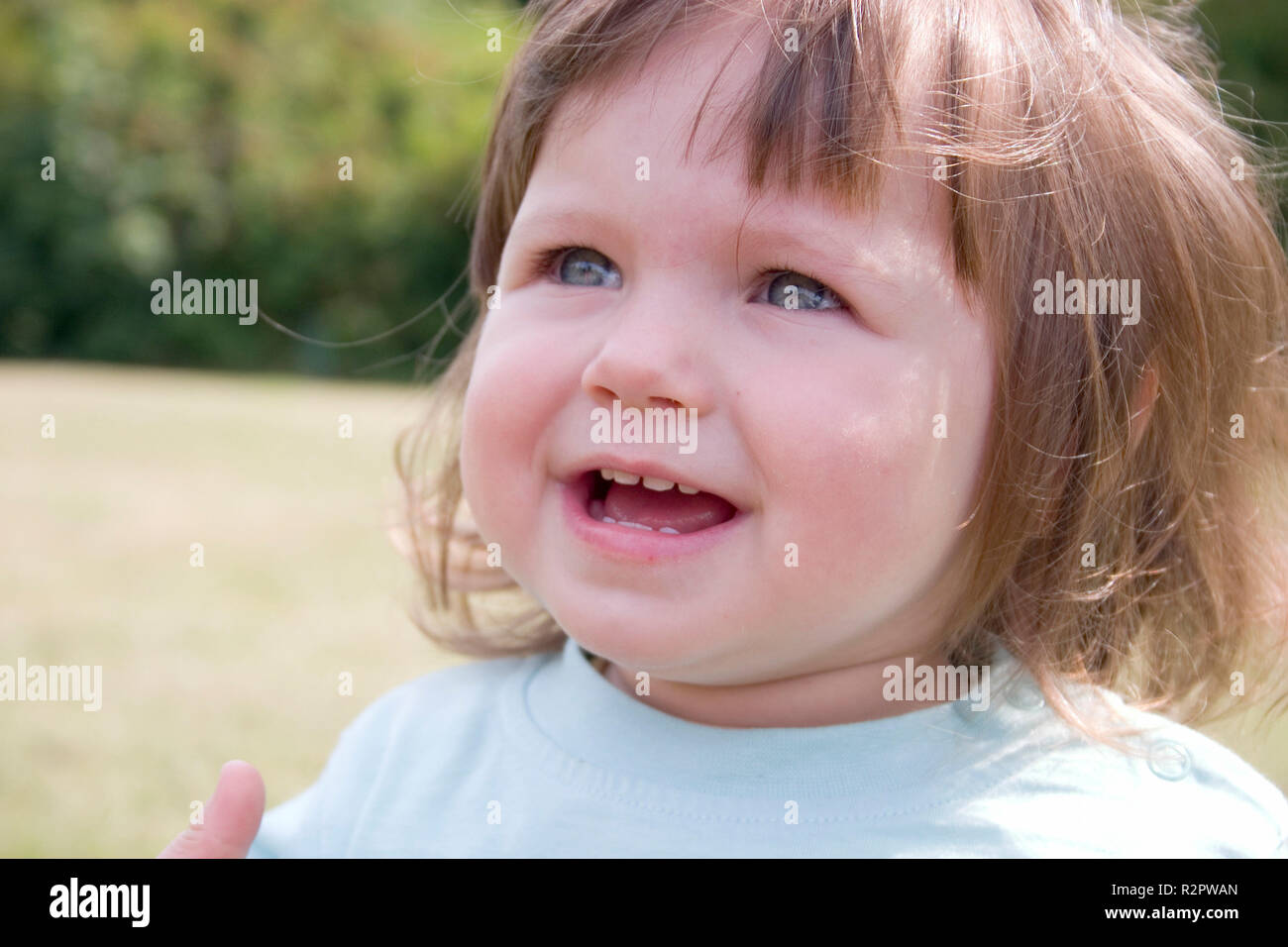 bambina Foto Stock