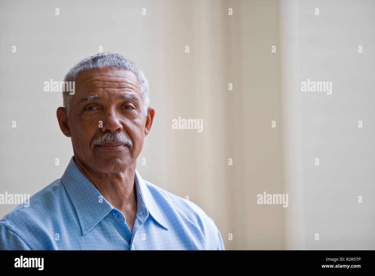 Ritratto di un uomo anziano. Foto Stock