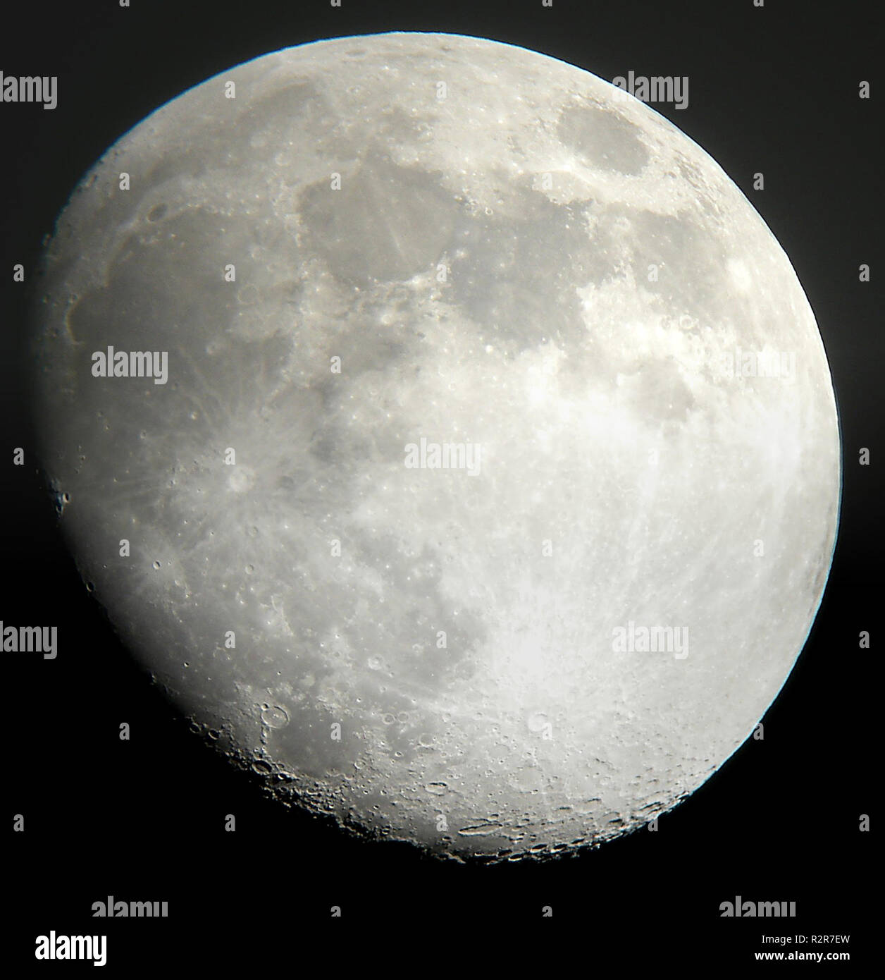 3-4 Moon 06.02.2009 Foto Stock