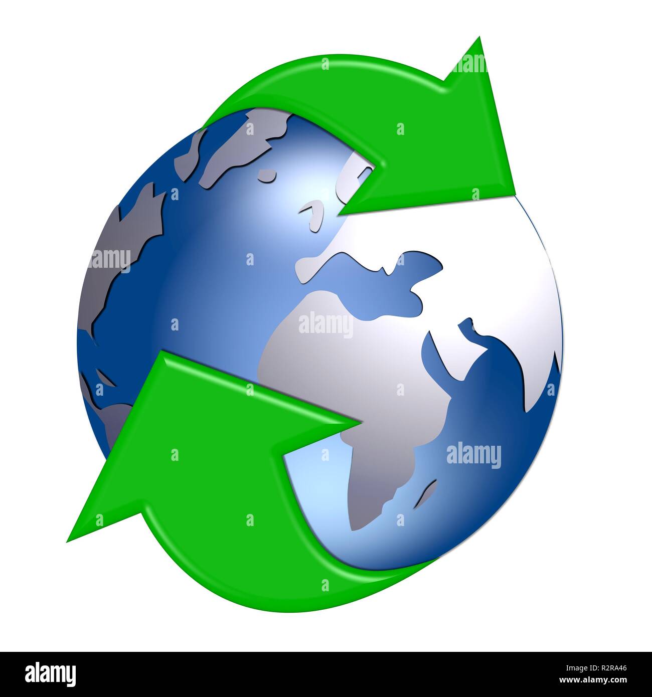 Logo della società Foto Stock