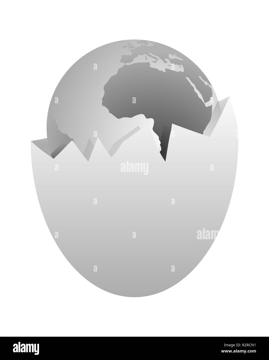 Protezione di terra Foto Stock