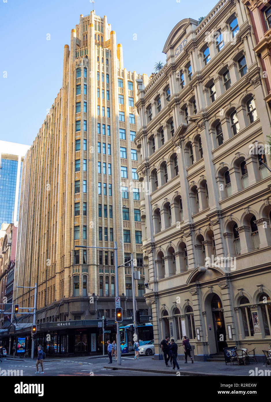 Grazia Fratelli Department Store risviluppata e ora il Grace Hotel Sydney NSW Australia. Foto Stock